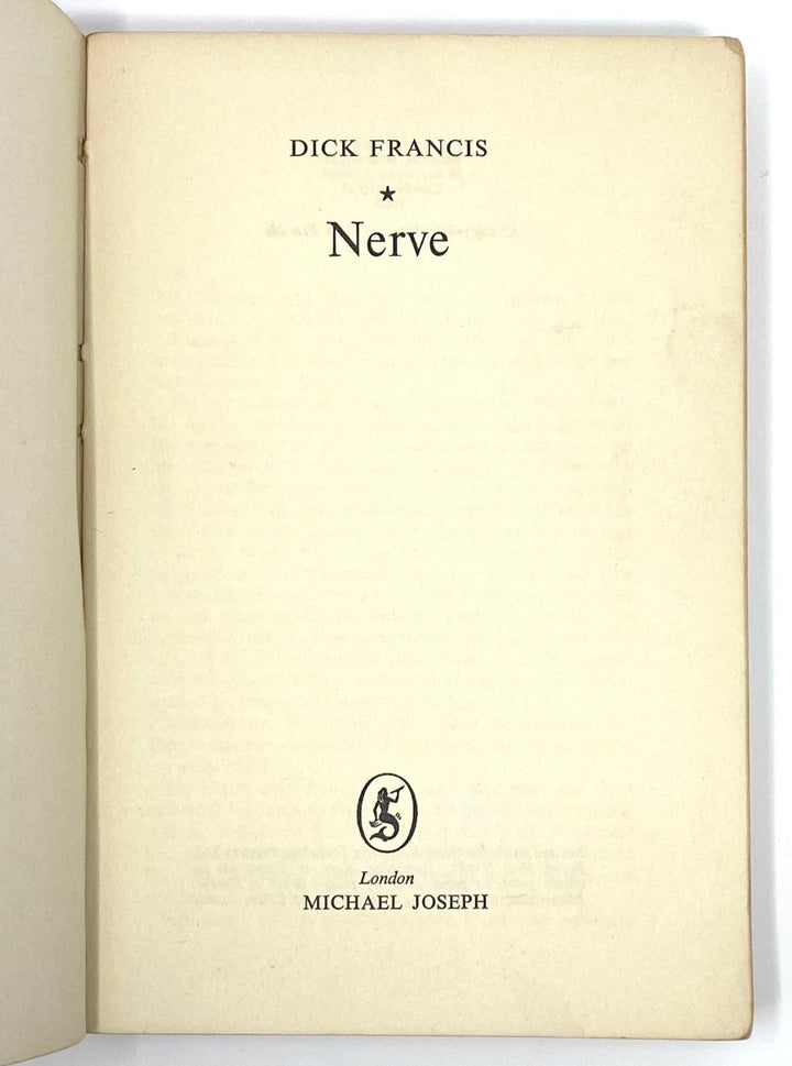 Nerve by Dick Francis