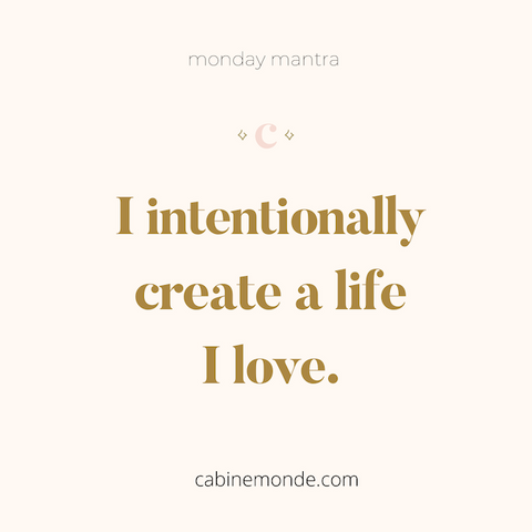 Cabine's Monday Mantra