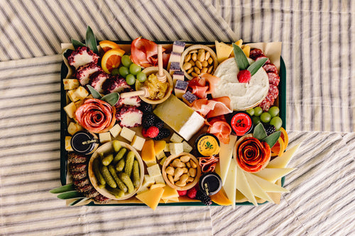 Letter/Number Charcuterie – Board + Brie DFW