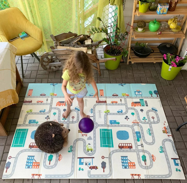 Tapis De Jeu Thermique Pliable Au Sol Pour Bebe Petit Enfant