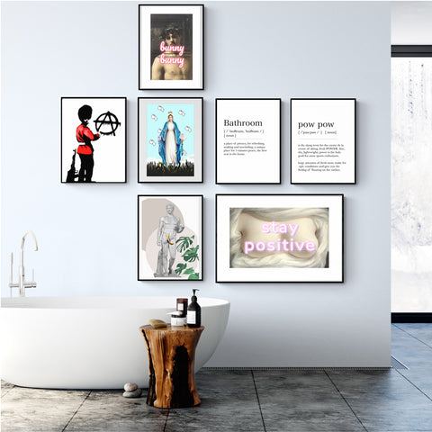 Check out our bathroom collage selection for the very best in unique or custom ... Custom personalised photo collage print or digital 