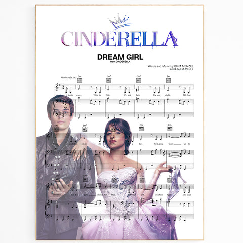 Cinderella Poster Disney Print Cinderella Art Baby Room - Prices from £3.95 - Click Photo for Details - #disney #watercolor #giftidea #christmasgift #art