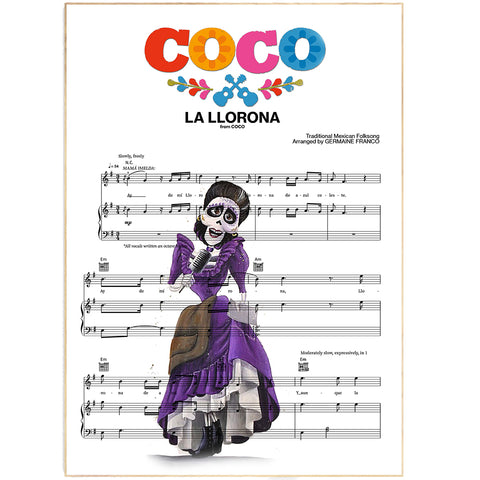 Coco Poster Print Wall Art A6 A5 A4 A3 Movie Cinema Animated Disney Pixar 