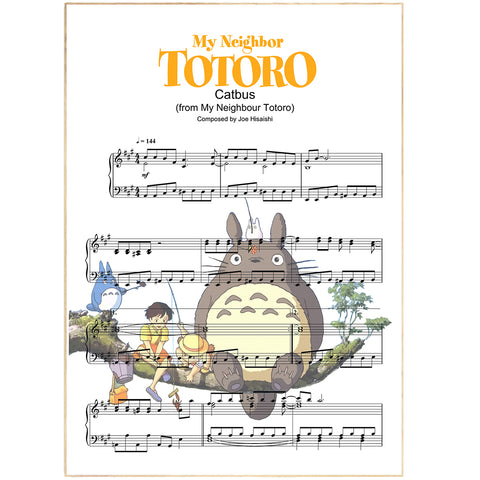 My Neighbour Totoro Studio Ghibli Poster Art Print 30x40cm