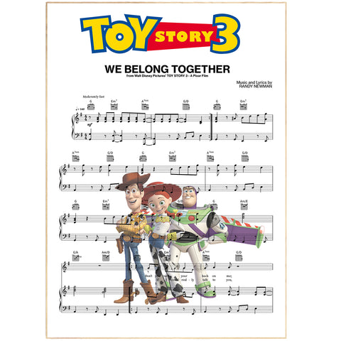 Disney Toy Story Children's Bedroom Wall Art Poster Print Picture Gift A5 A4 A3 