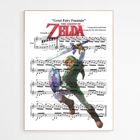 Check out our zelda poster selection for the very best in unique or custom, handmade pieces from our wall decor shops.