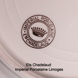 Ets Chadelaud Imperial Porcelaine Limoges Mark