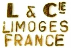 L and Cie Limoges Lafarge mark