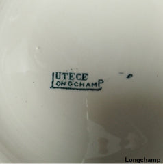 Longchamp French pottery mark