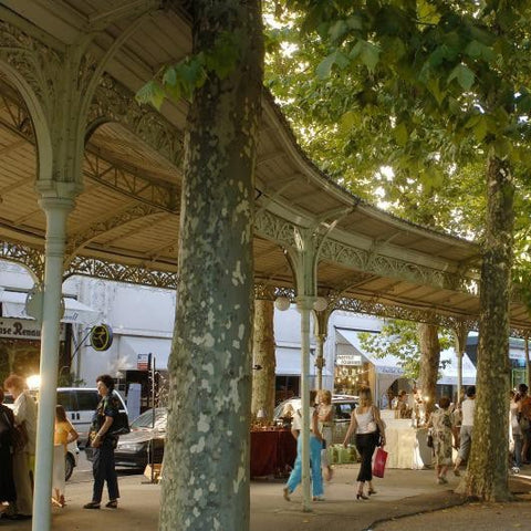 Covered Walkway in Park Vichy France