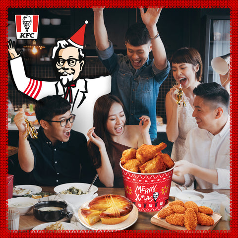KFC聖誕快閃雞批