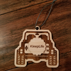 #JeepLife Ornament