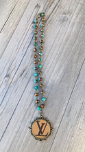 Load image into Gallery viewer, LV Short Beaded Shiny Necklace
