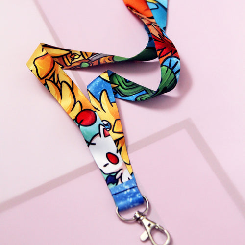 Final Fantasy Mascots Lanyard