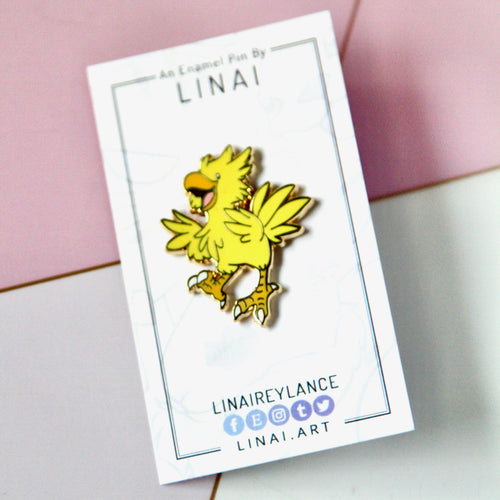 Chocobo -  Final Fantasy Enamel Pin