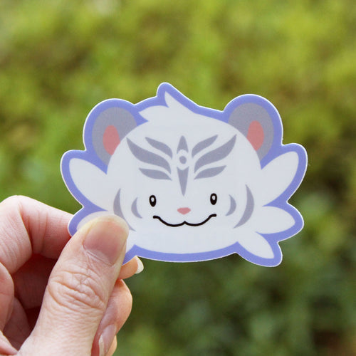 Tilty Smile Sticker