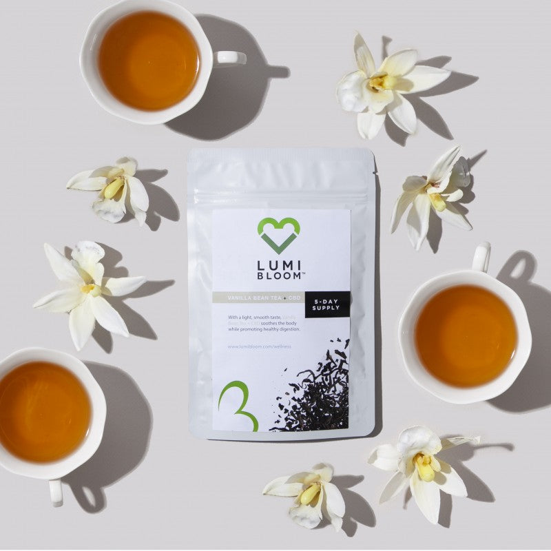 Vanilla + CBD Tea | Best Tea For Digestion | LumiBloom