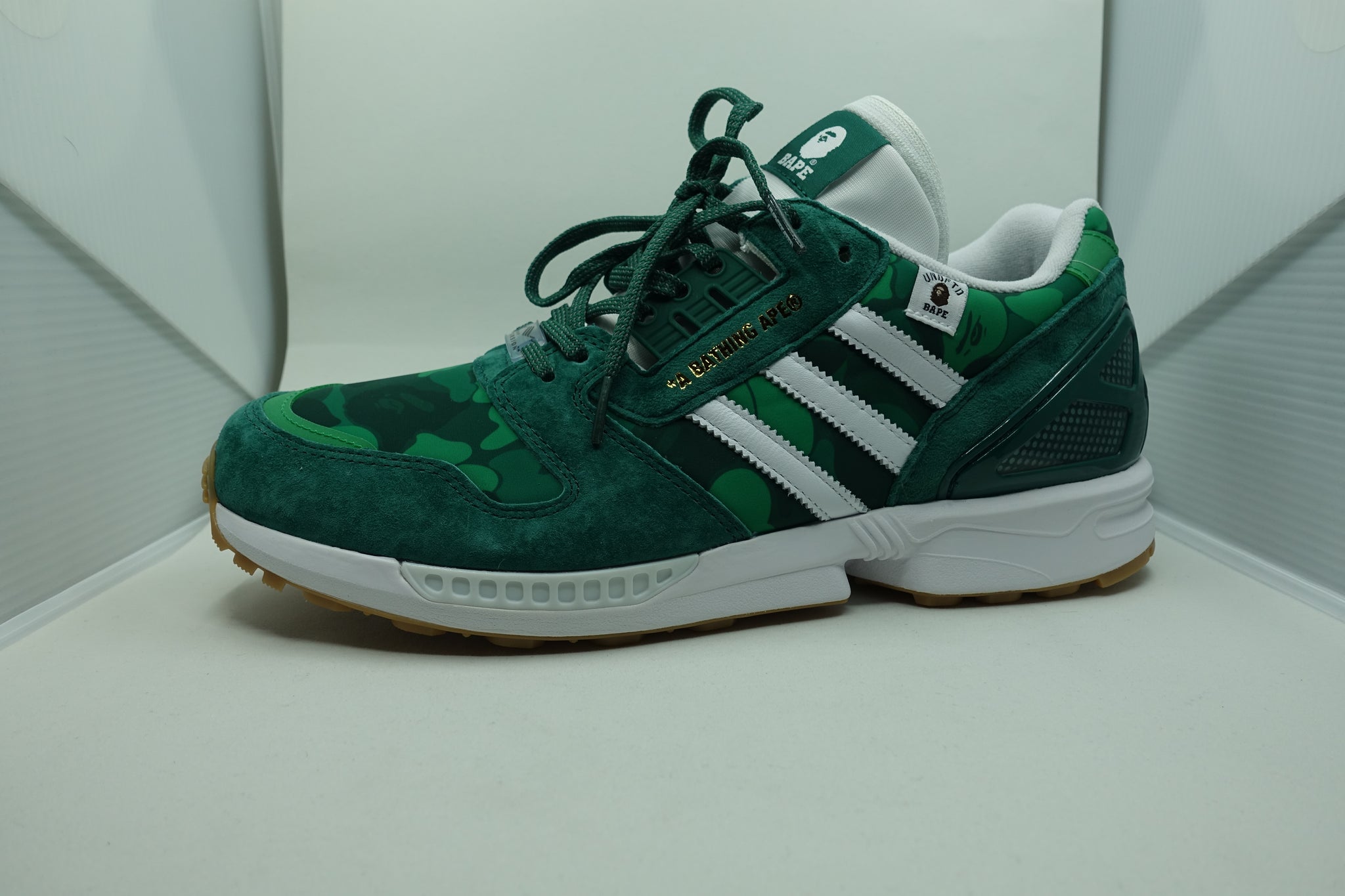 Adidas ZX8000 Bape x Undefeated Green Size 11.5 – Sole1One