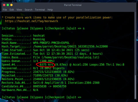 Hashcat CPU