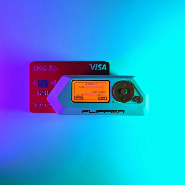 Flipper Zero RFID odczyt karty VISA