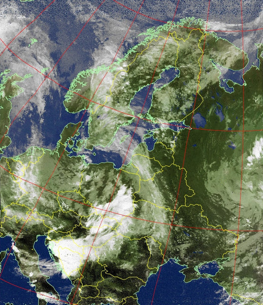 NOAA-15 rtl-sdr zdjęcie