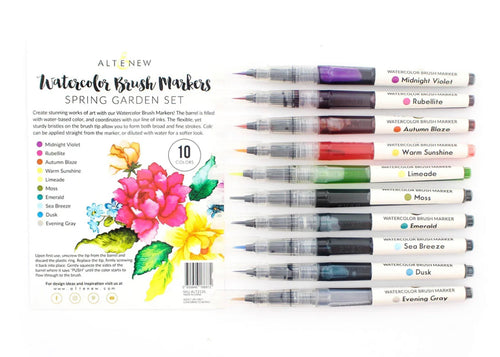 Altenew Hawaiian Shores Brush & Fine Tip Pens (Water-Based)