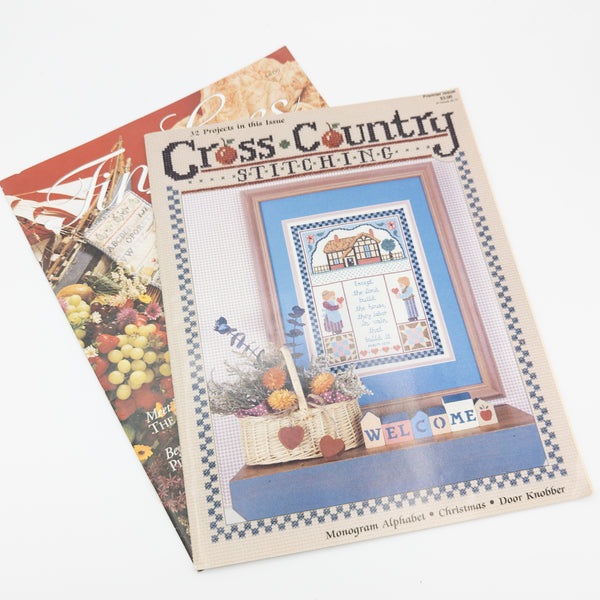 Cross Stitch Magazine Bundle – Thistle Creative Reuse