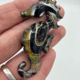 Glass Seahorse Pendant