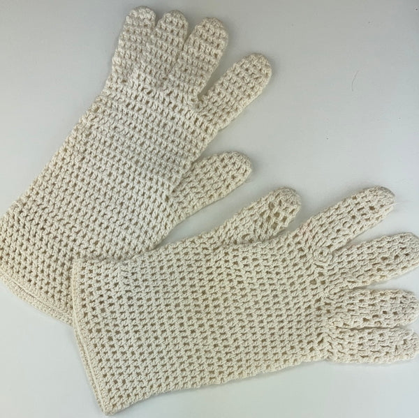 Crocheted Vintage Gloves