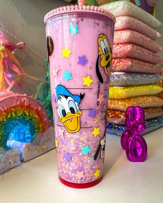 Starbucks Tumbler Valentines Glitter Snowglobe Liquid Filled and perso – My  Life in Colors