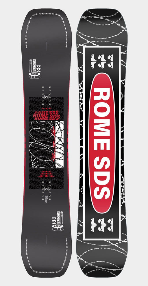 Rome SDS Agent Pro Men's Snowboard, Size 151 cm True Twin, New