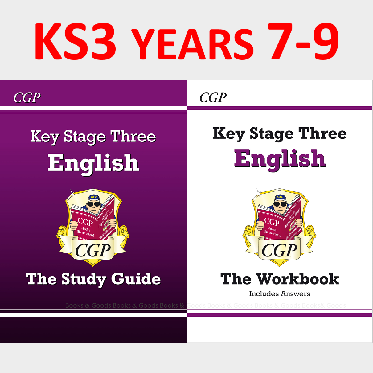 Ks3 Years 7 9 English Study Guide And Workbook With Answer Cgp Books