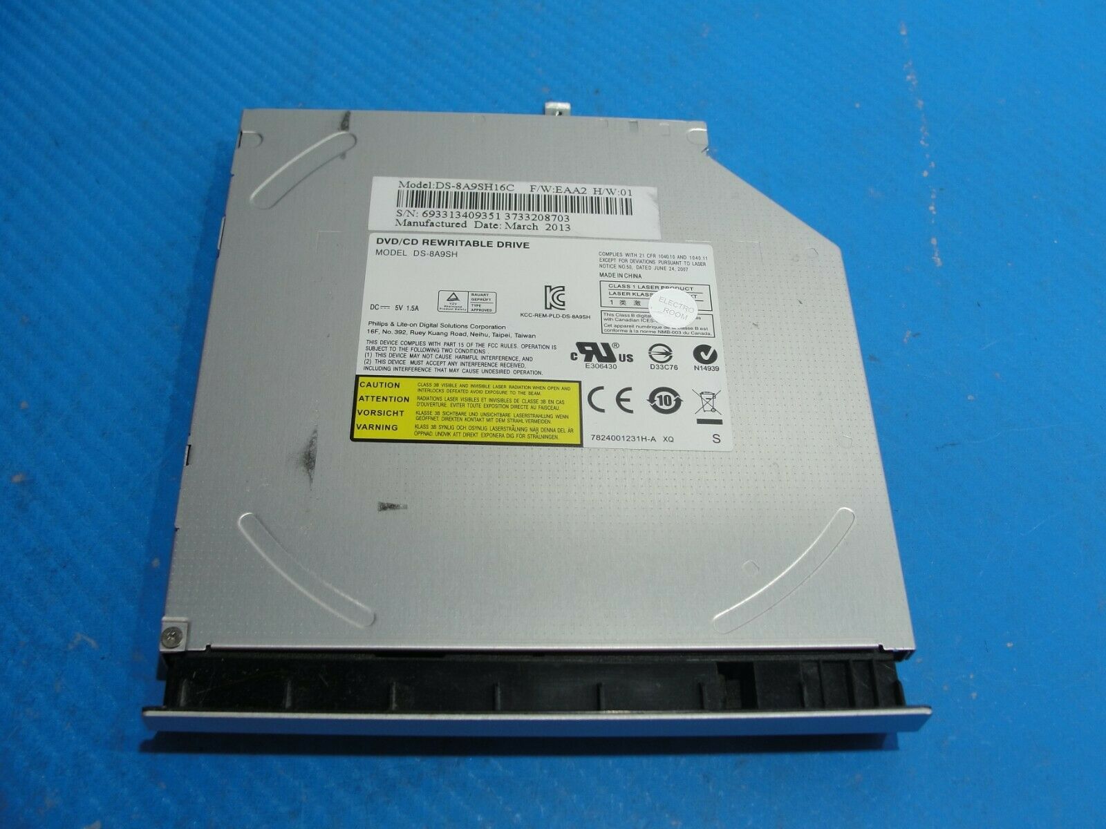 asus sonicmaster cd drive open