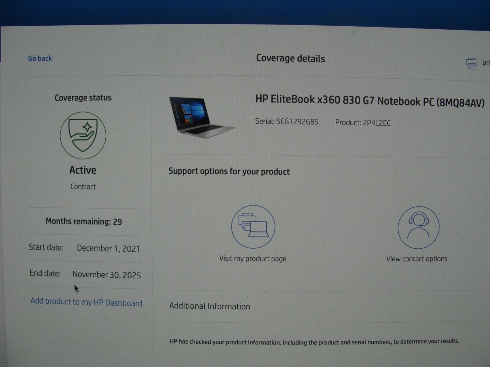 HP EliteBook x360 830 G7 Notebook PC, HP