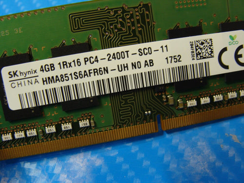 Computer Ram, SK Hynix 4GB 1Rx16 PC4-2400T-SCO-11 TESTED