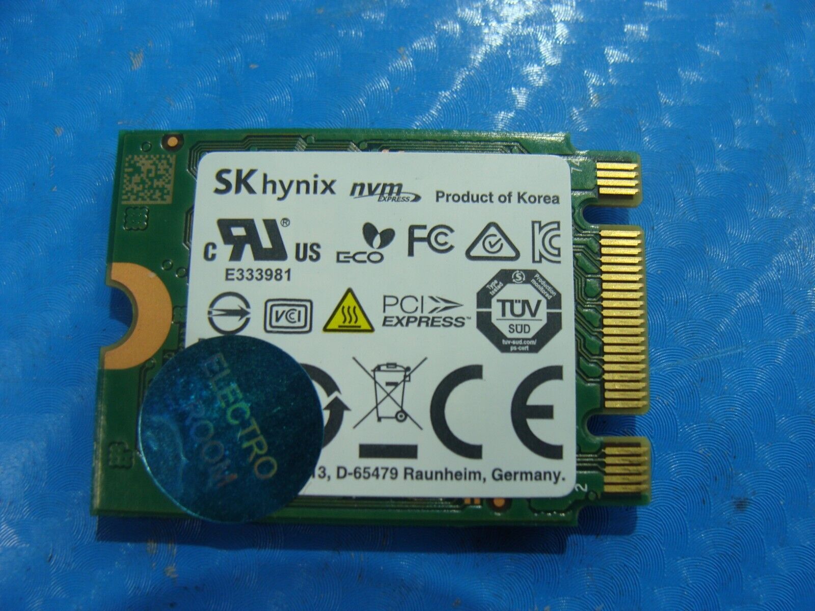 Dell 15 7580 SK Hynix NVMe 512GB SSD Solid State Drive RM7RK