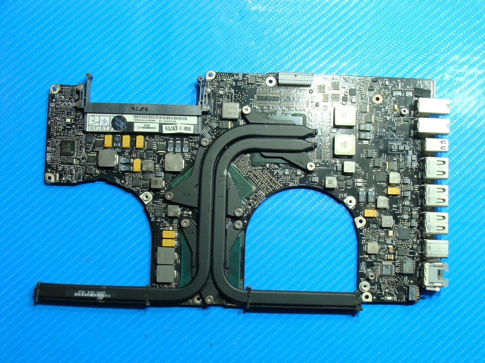 macbook pro early 2009 logic board upgrade