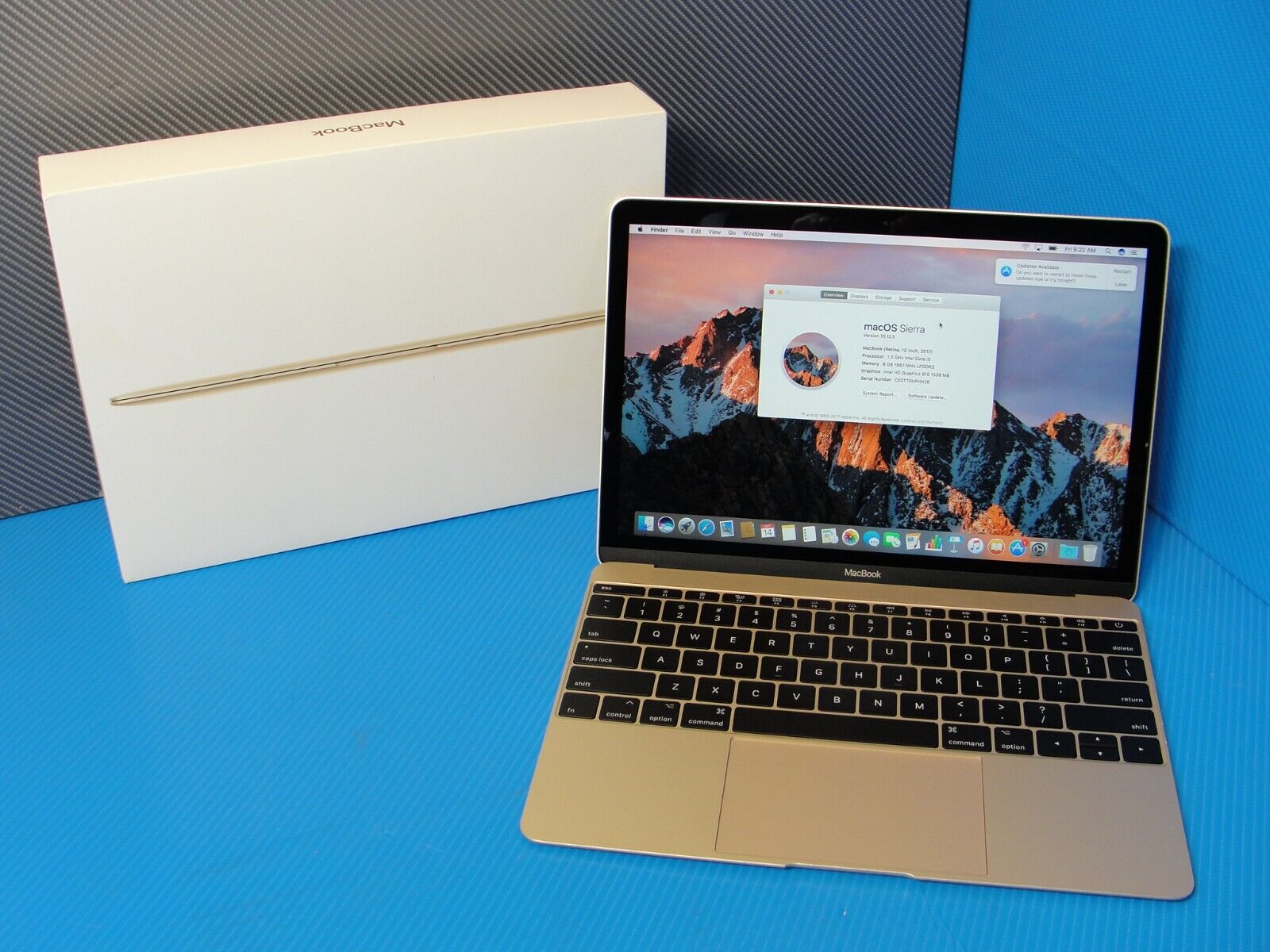 Apple 12-inch MacBook Retina i5 8GB RAM 512GB Gold MNYL2LL/A