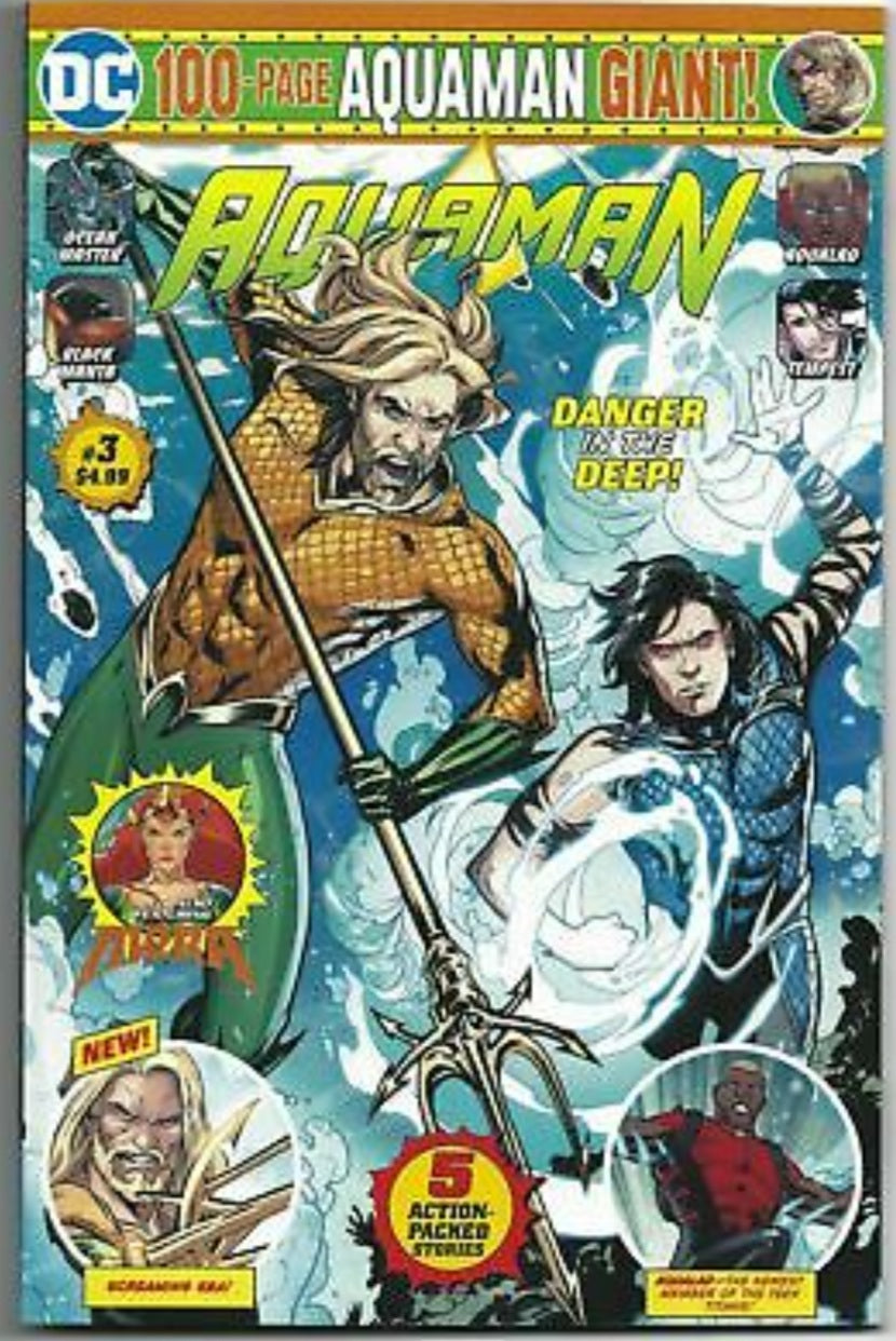 Aquaman Giant #3 100-Page DC COMICS Mera Black Manta Aqualad 2020 LCS COPY