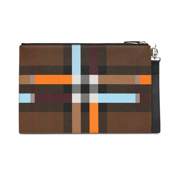 Shop FENDI Ff medium flat pouch (7N0134AFBVF1HRM) by ponjuro