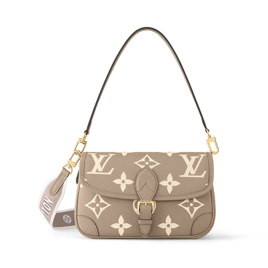 Louis Vuitton Diane Bicolore Tourterelle