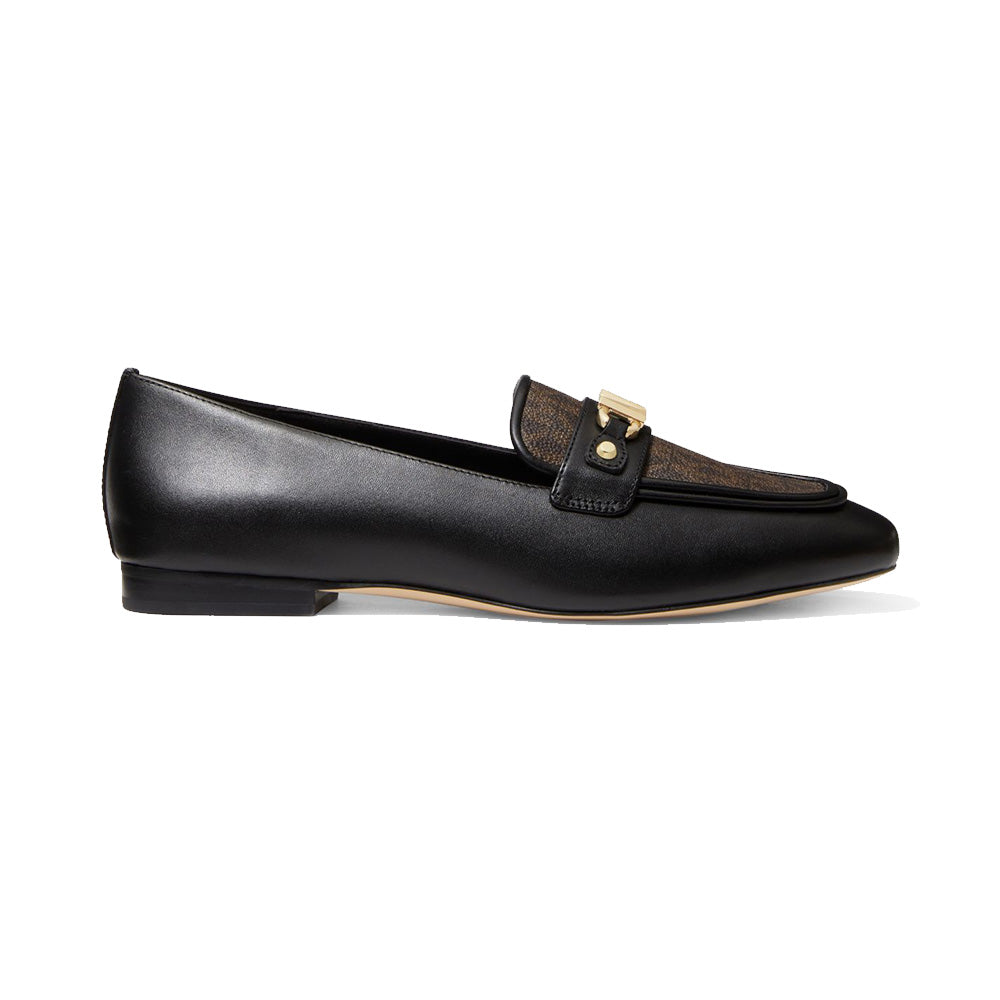 michael kors womens black loafers