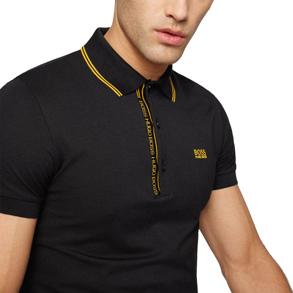 hugo boss black and yellow