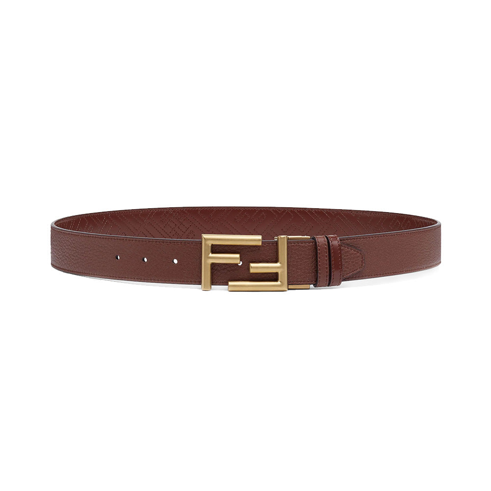 fendi embossed belt