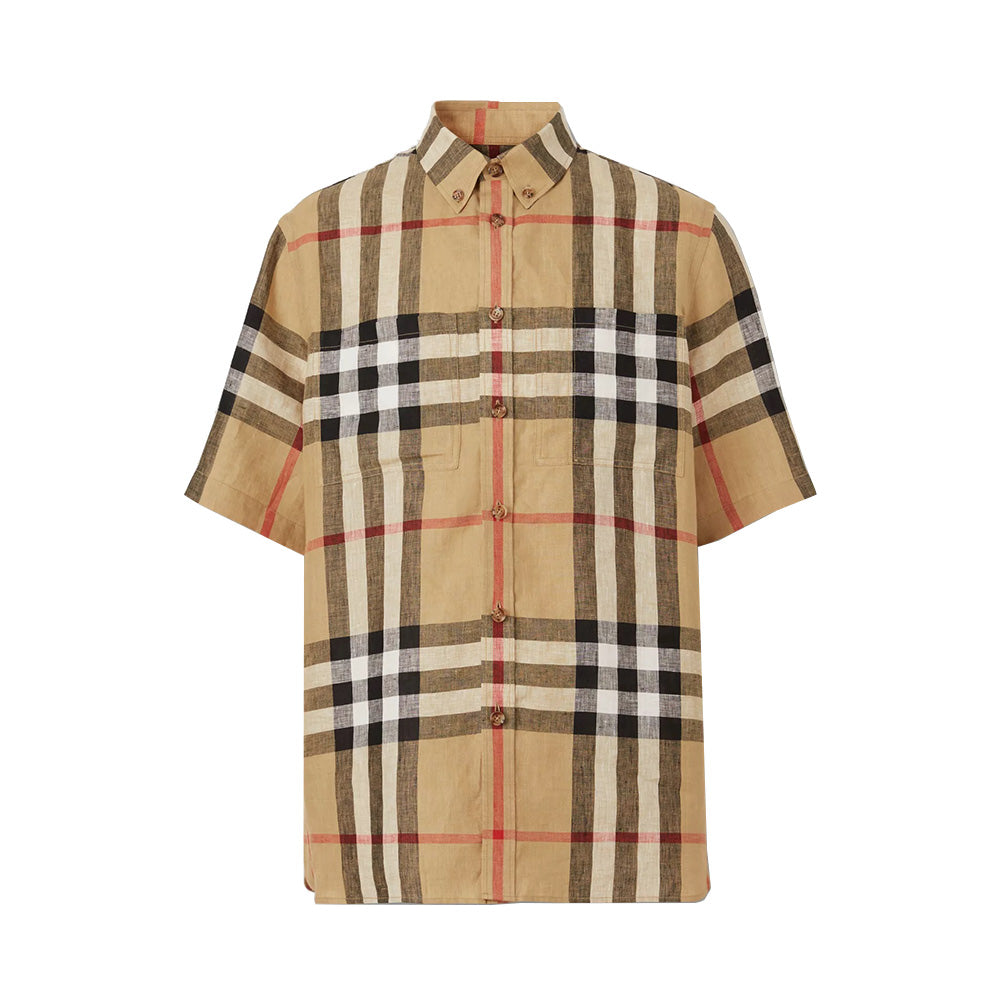 burberry oversized shirt