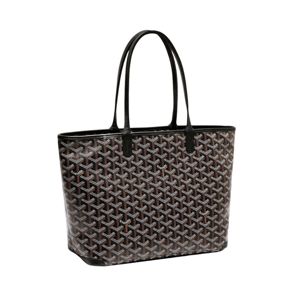 Goyard Rouette Structure PM Bag White Goyardine Palladium Hardware