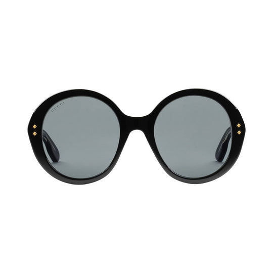 gucci large round frame sunglasses