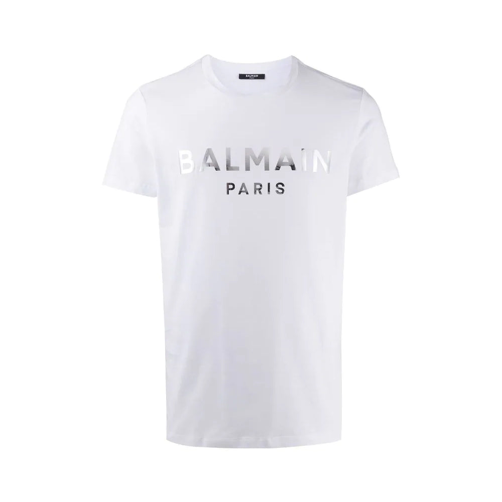 balmain t shirt logo