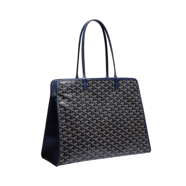 Goyard Bellechasse Biaude Navy Blue PM Tote Bag