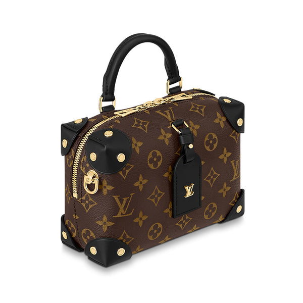 Louis Vuitton Félicie Monogram Crossbody Bag Brown Fuchsia